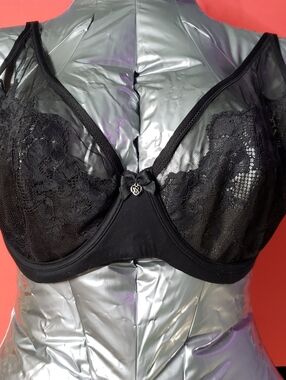 Victoria's Secrect Black Lace Underwire Bra - Women Intimates & Sleepwear 36DDD